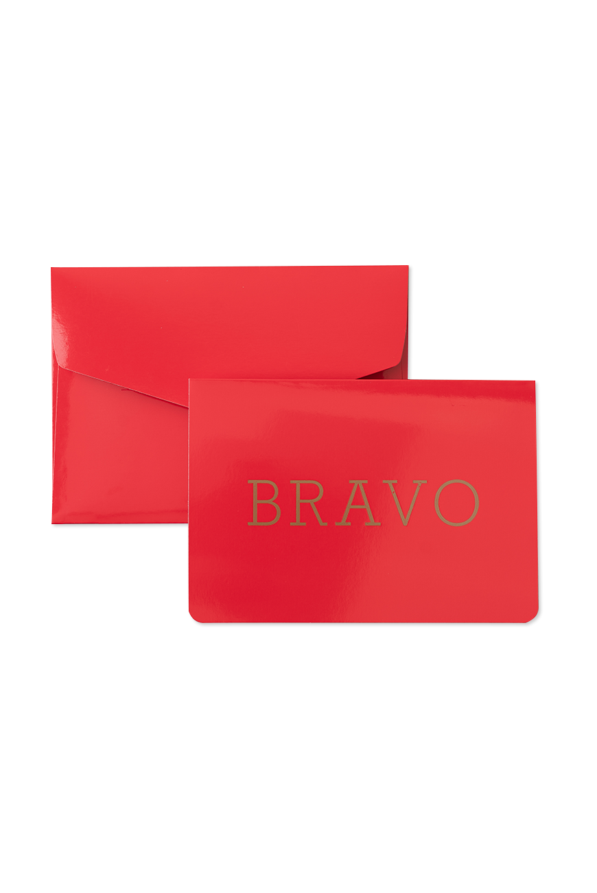 Folded Card - Bravo