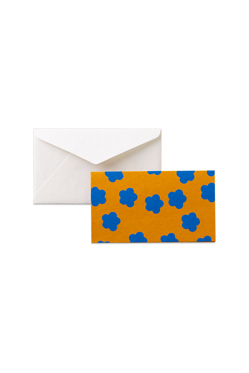 Box Card &amp; Envelope - Mieko Orange