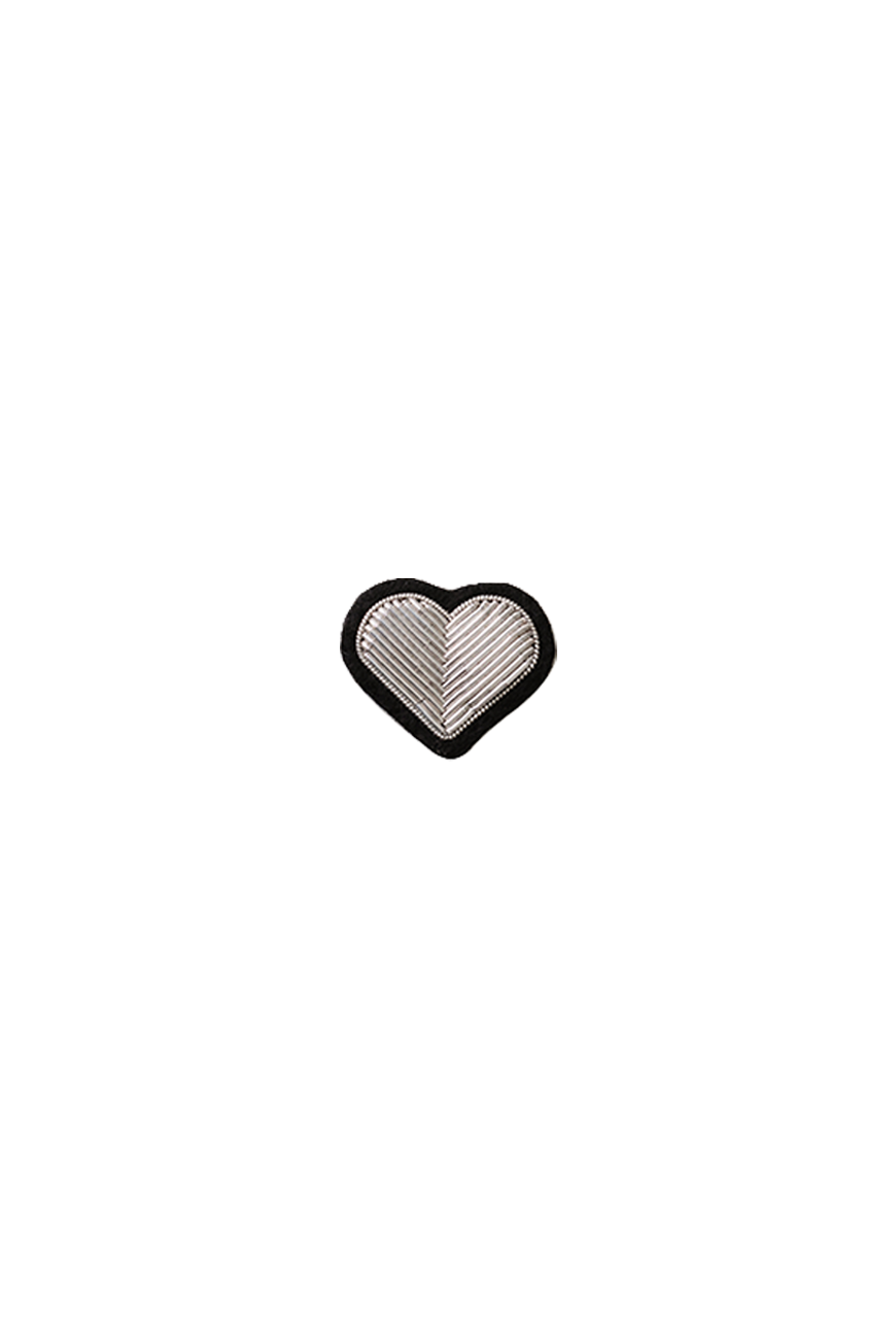 Brooch - Silver Heart