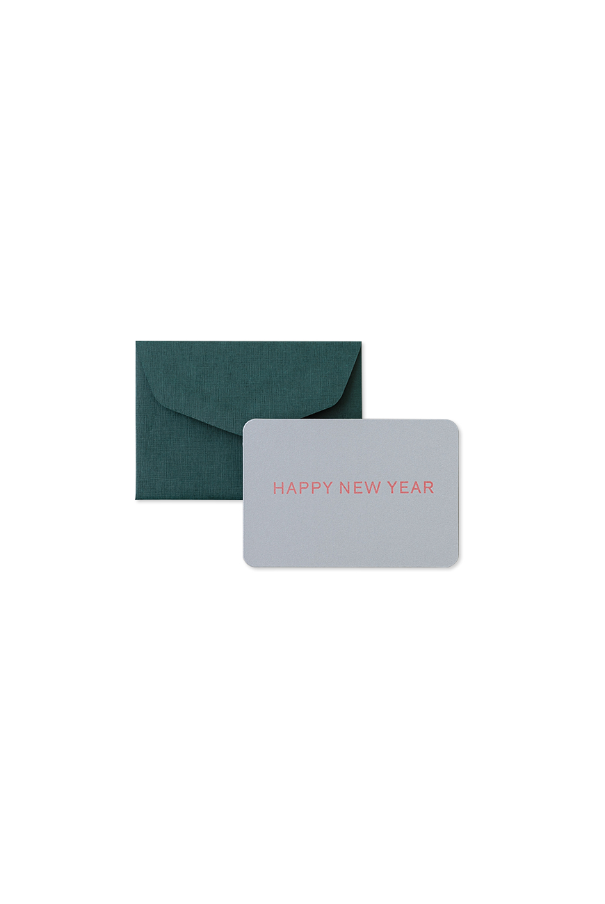 Mini Card &amp; Envelope - Happy New Year