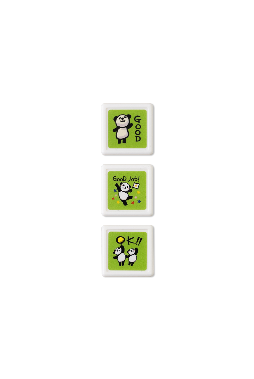 판다 미니 스탬프 Panda Mini Stamp - Green