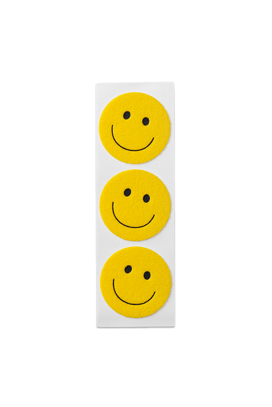Felt Sticker - Medium Smile