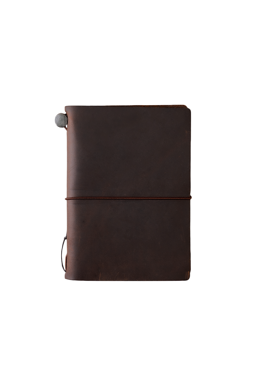 Traveler’s notebook passport size brown