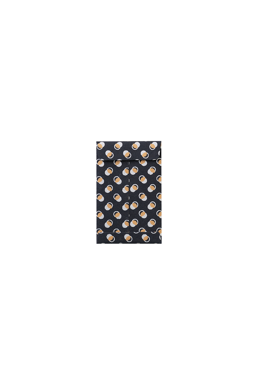 Small Card &amp; Envelope - Temari Black