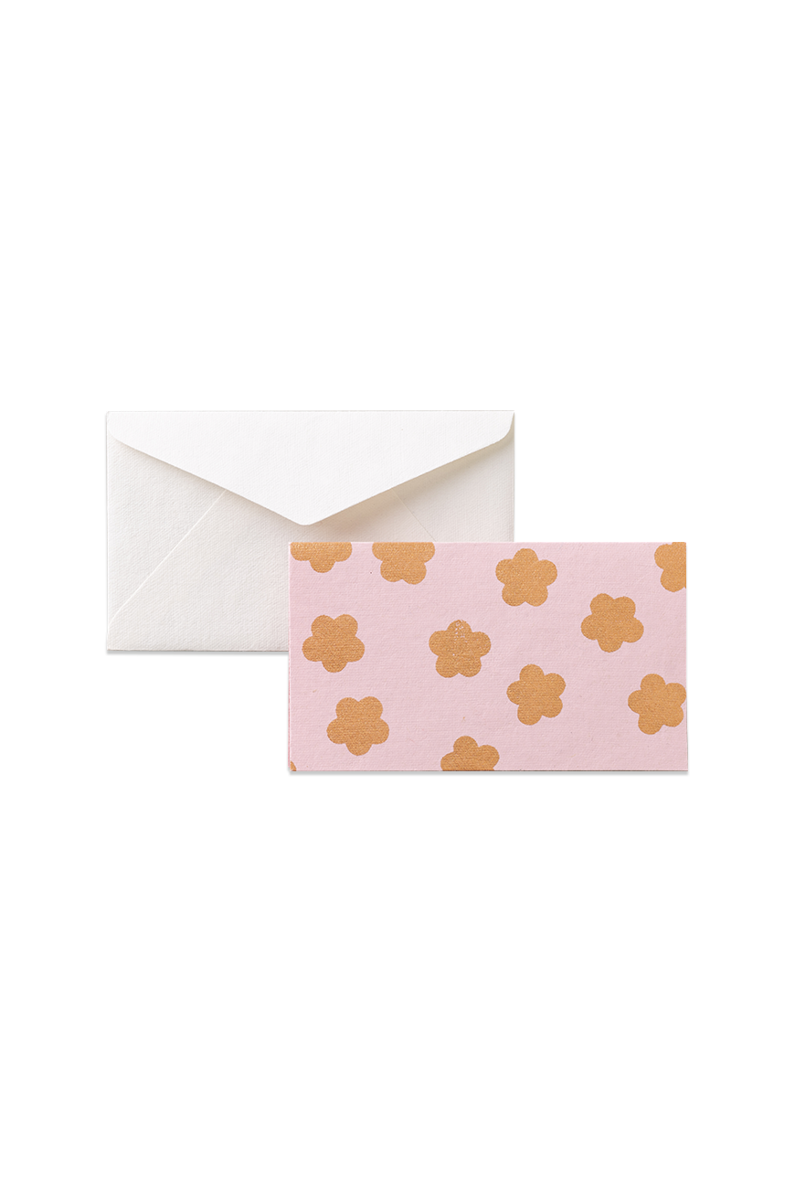 Box Card &amp; Envelope - Mieko Pink