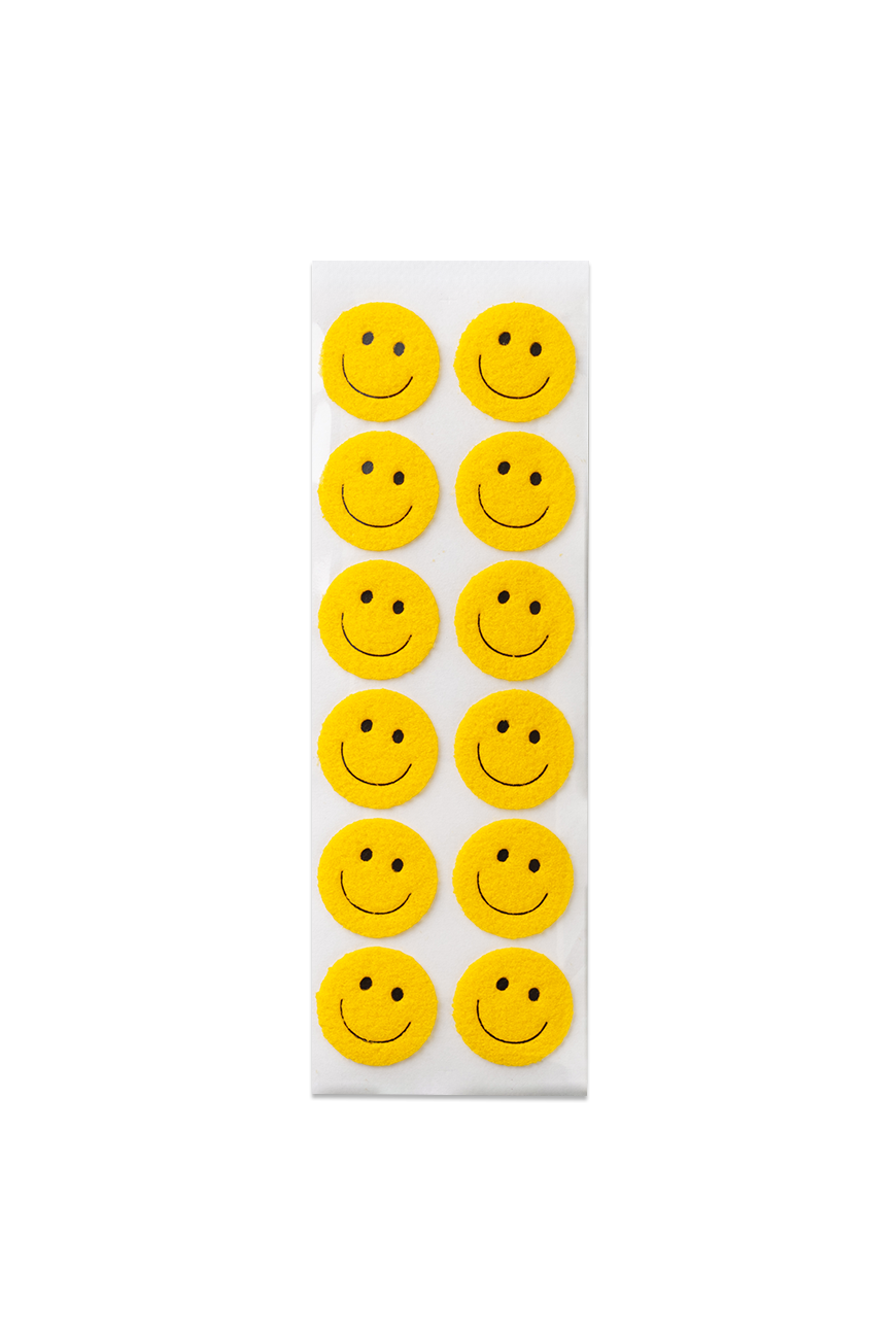 Felt Sticker - Smile 2line