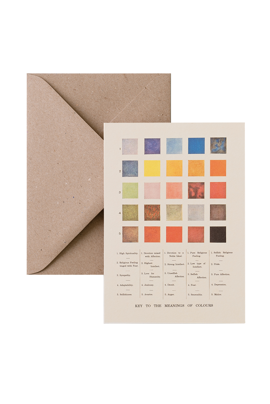 Card &amp; Envelope - Meanings Of Colours
