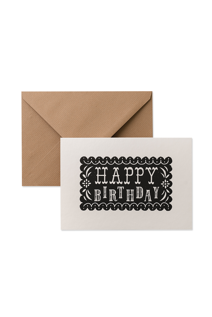 Greeting Card - Happy Birthday