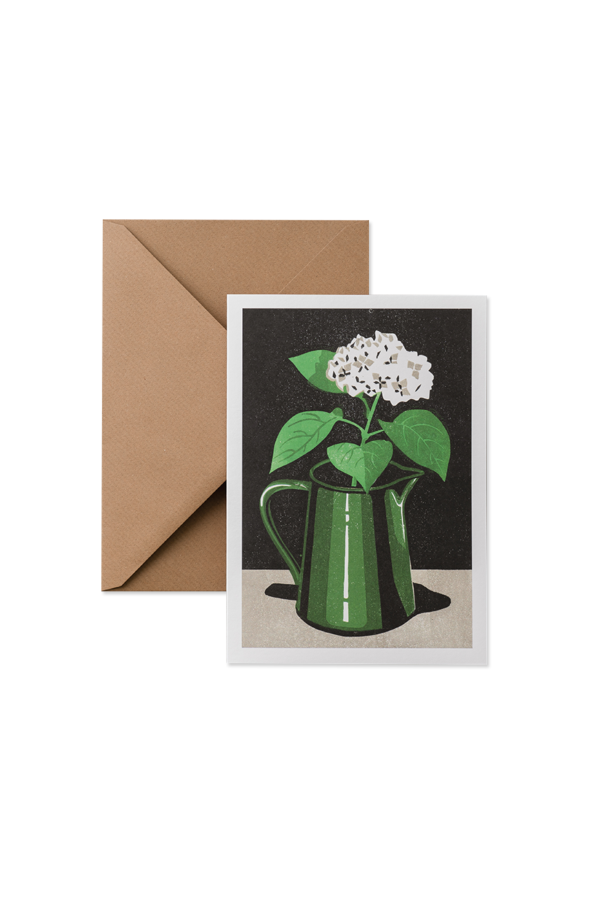 Greeting Card - Hydrangea