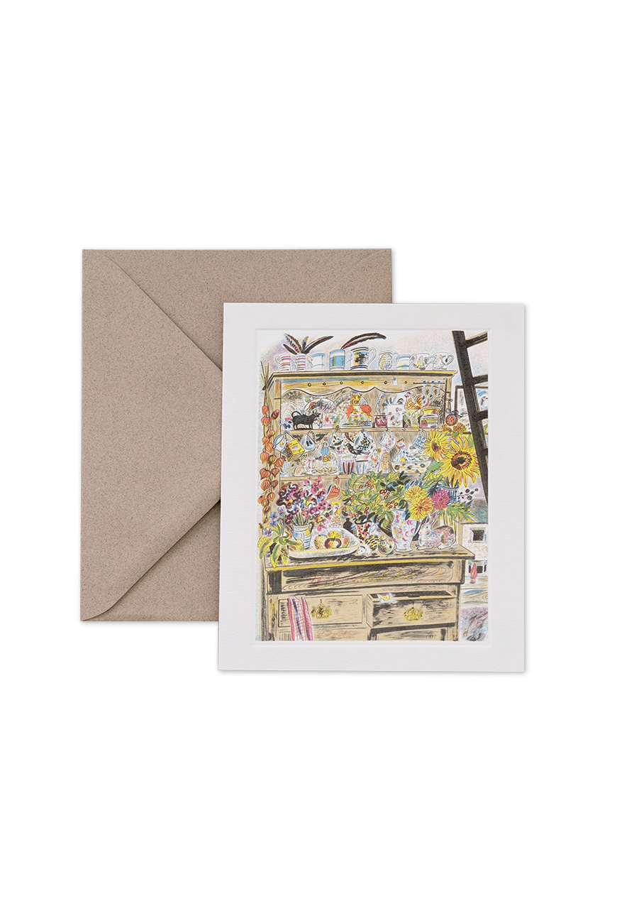 Notecard - September Dresser