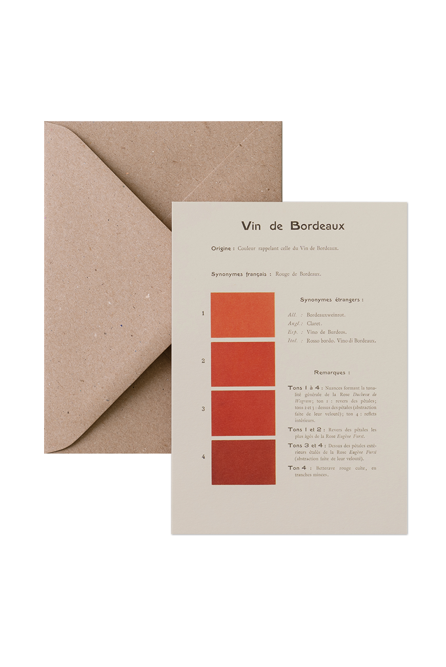 Card &amp; Envelope - Vin de Bordeaux